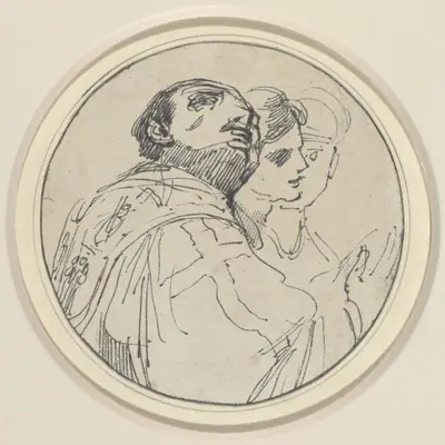 Three Oriental Heads