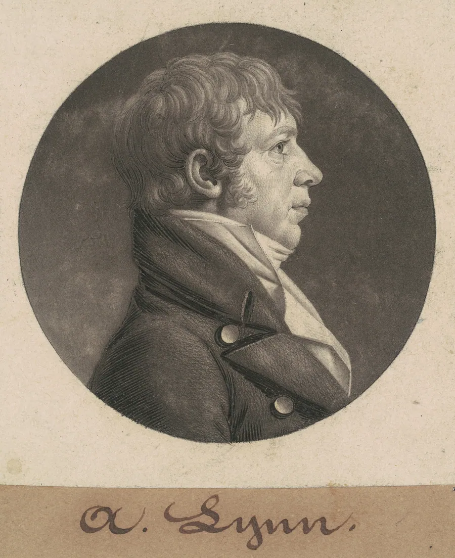 Adam Lynn by Charles B. J. Févret de Saint-Mémin