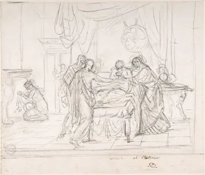 Scene from Ancient History: Cup Offered to an Invalid