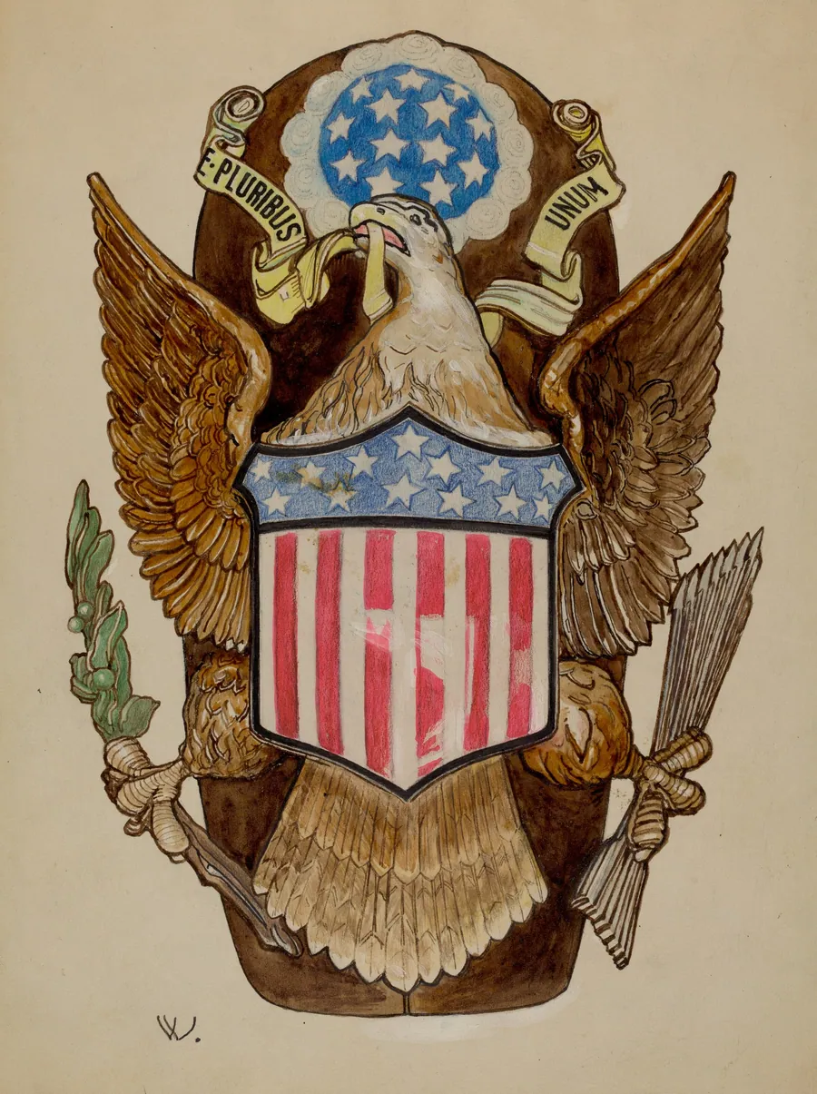 Eagle Emblem by Bernard Westmacott