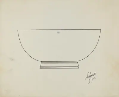 Silver Punch Bowl