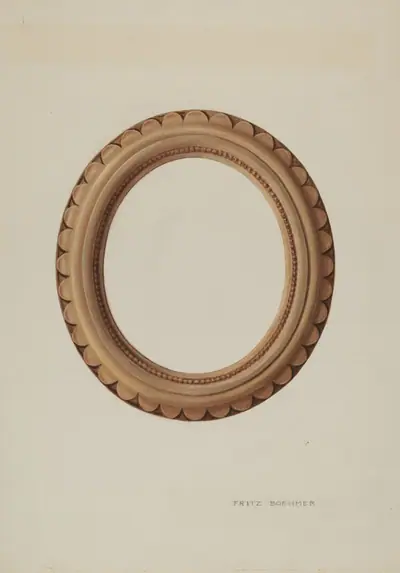 Pottery Picture Frame