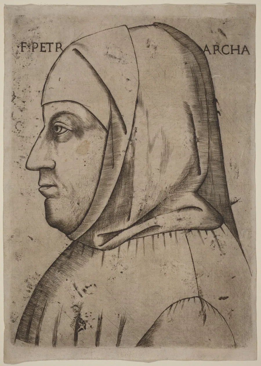 Portrait of Petrarch by Italian 16th Century
