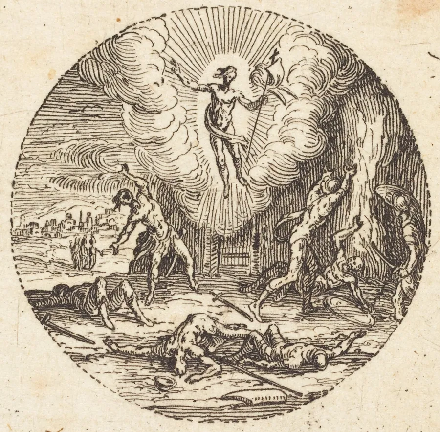 The Resurrection by Jacques Callot