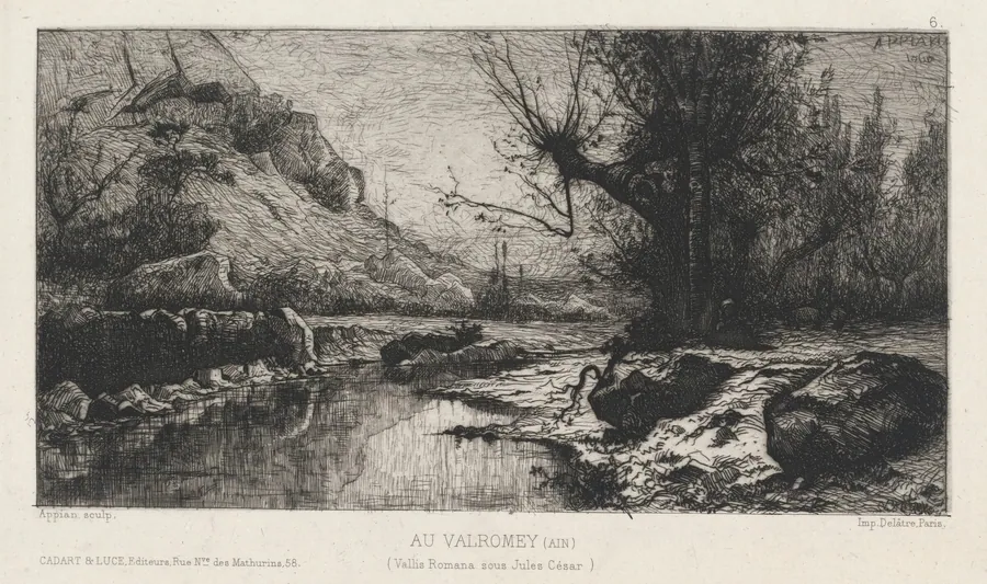 Au Valromey by Adolphe Appian