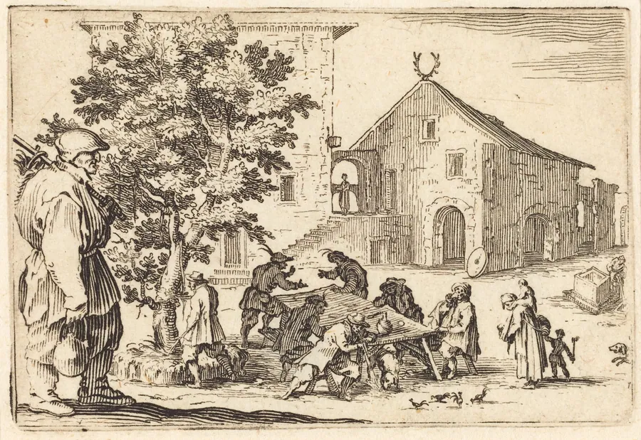 Tavern by Jacques Callot