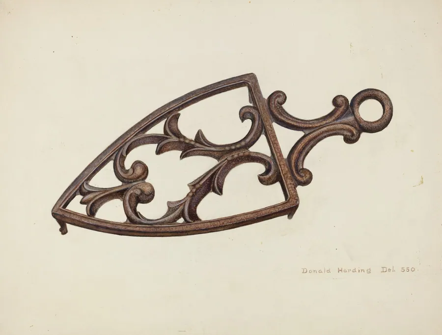Flat Iron Stand by Donald Harding