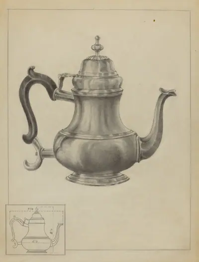 Silver Coffee Pot