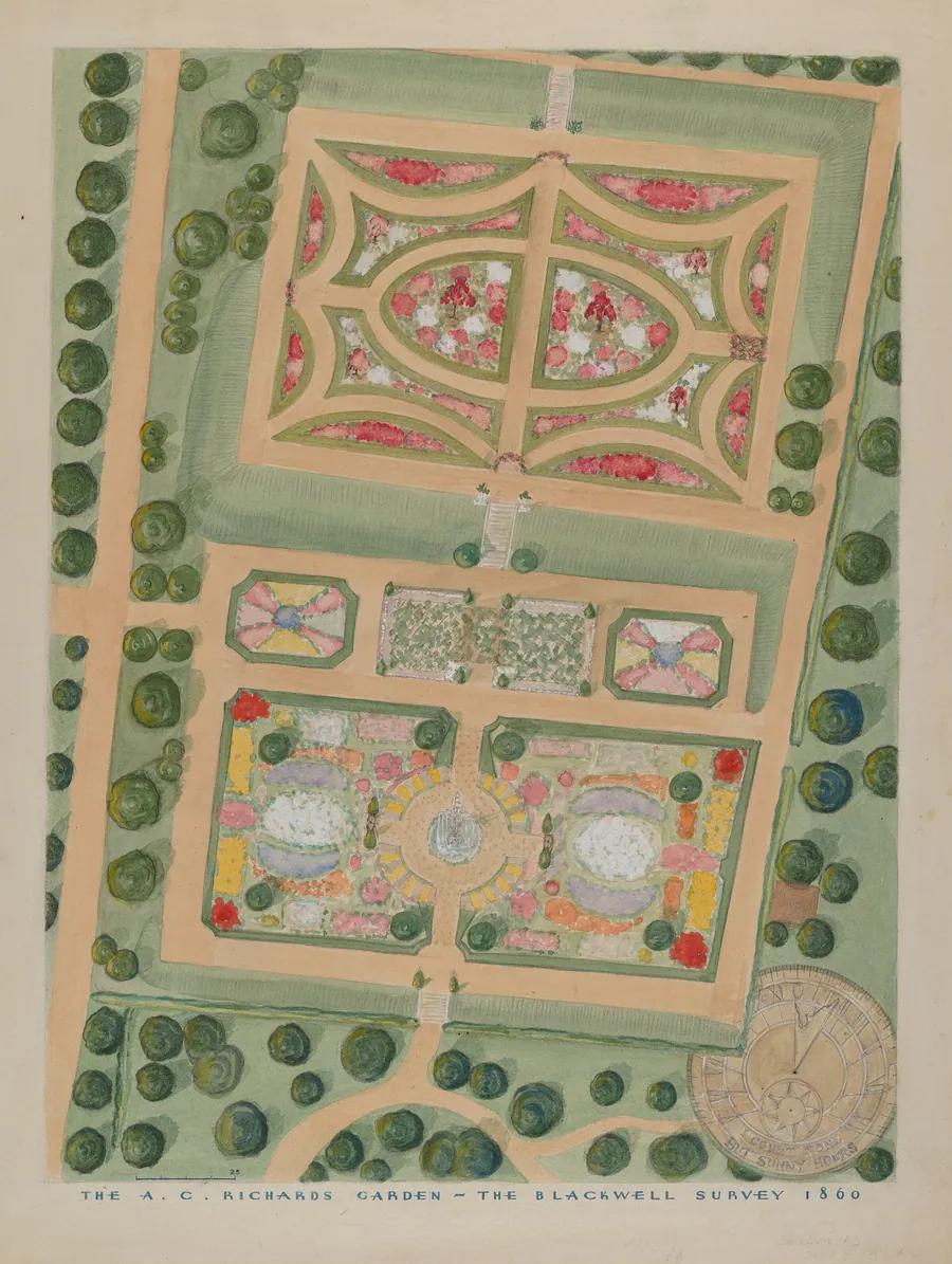 A. C. Richards' Garden by William Merklin