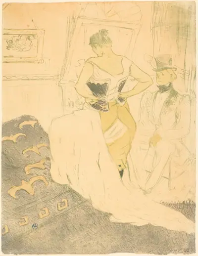 Woman in Corset (Femme en corset)