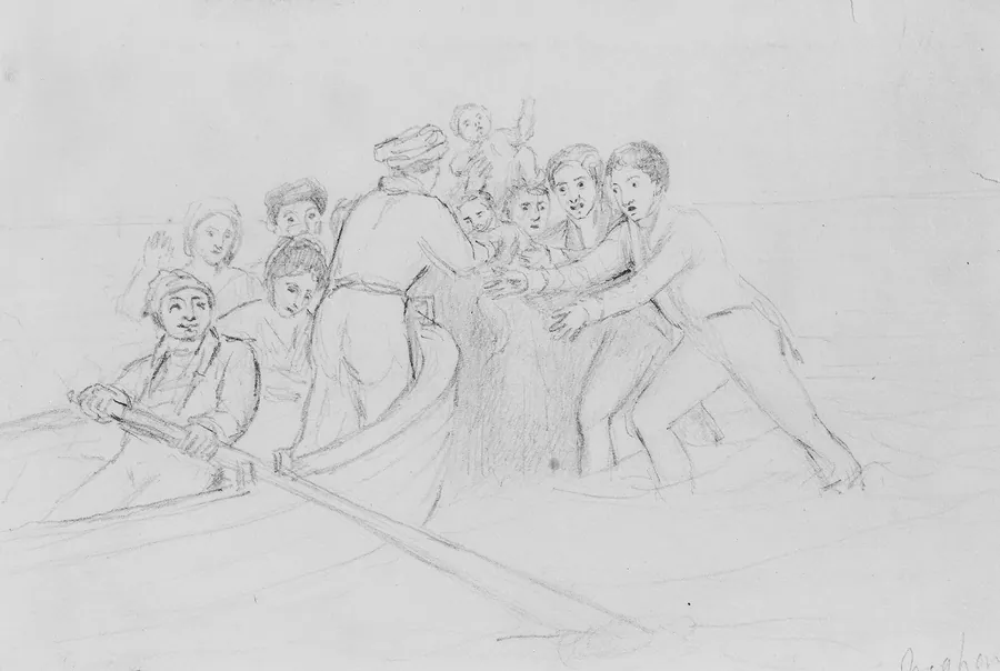 Shipwreck by Charles Cromwell Ingham