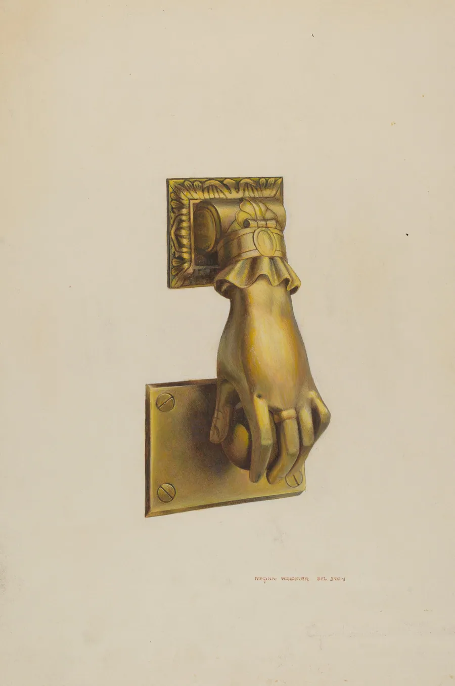 Door Knocker by Regina Henderer