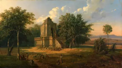 Javanese Temple in Ruins