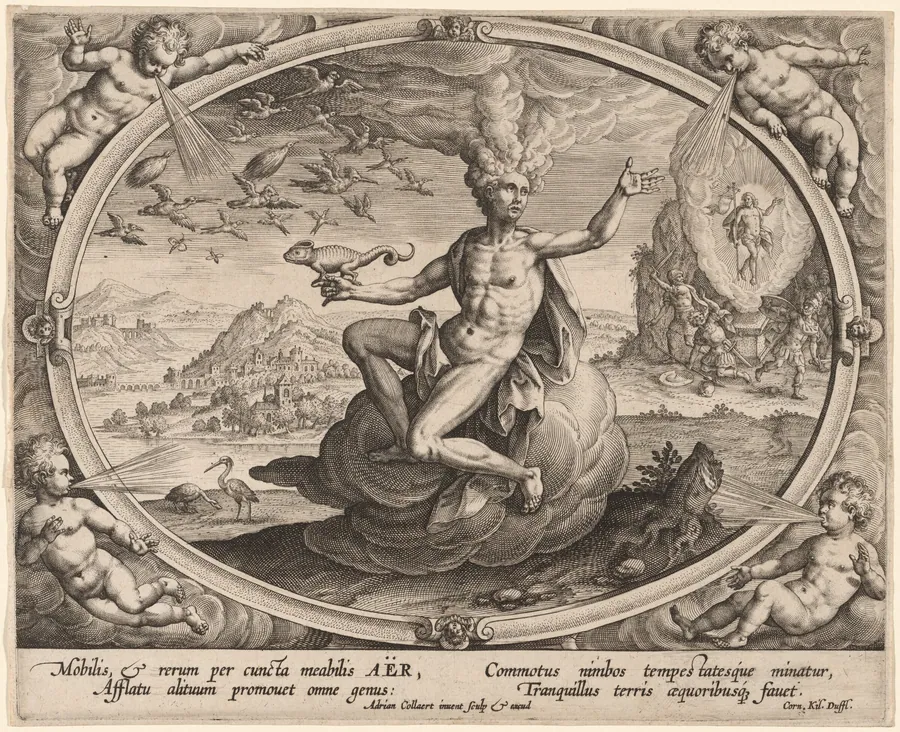 Aër (Air) by Adriaen Collaert