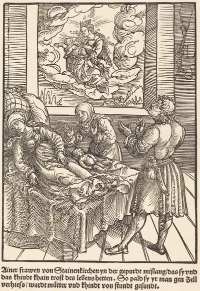 Ainer frawen von Stainerkirchen ...