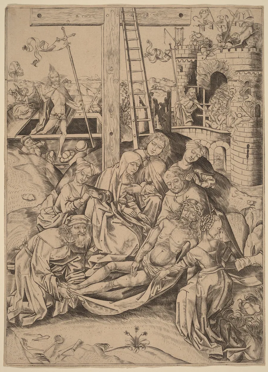 The Lamentation by Netherlandish 15th Century