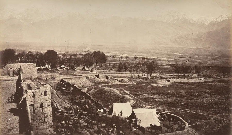 Landi Kotal, The Camp, Looking South by John Burke