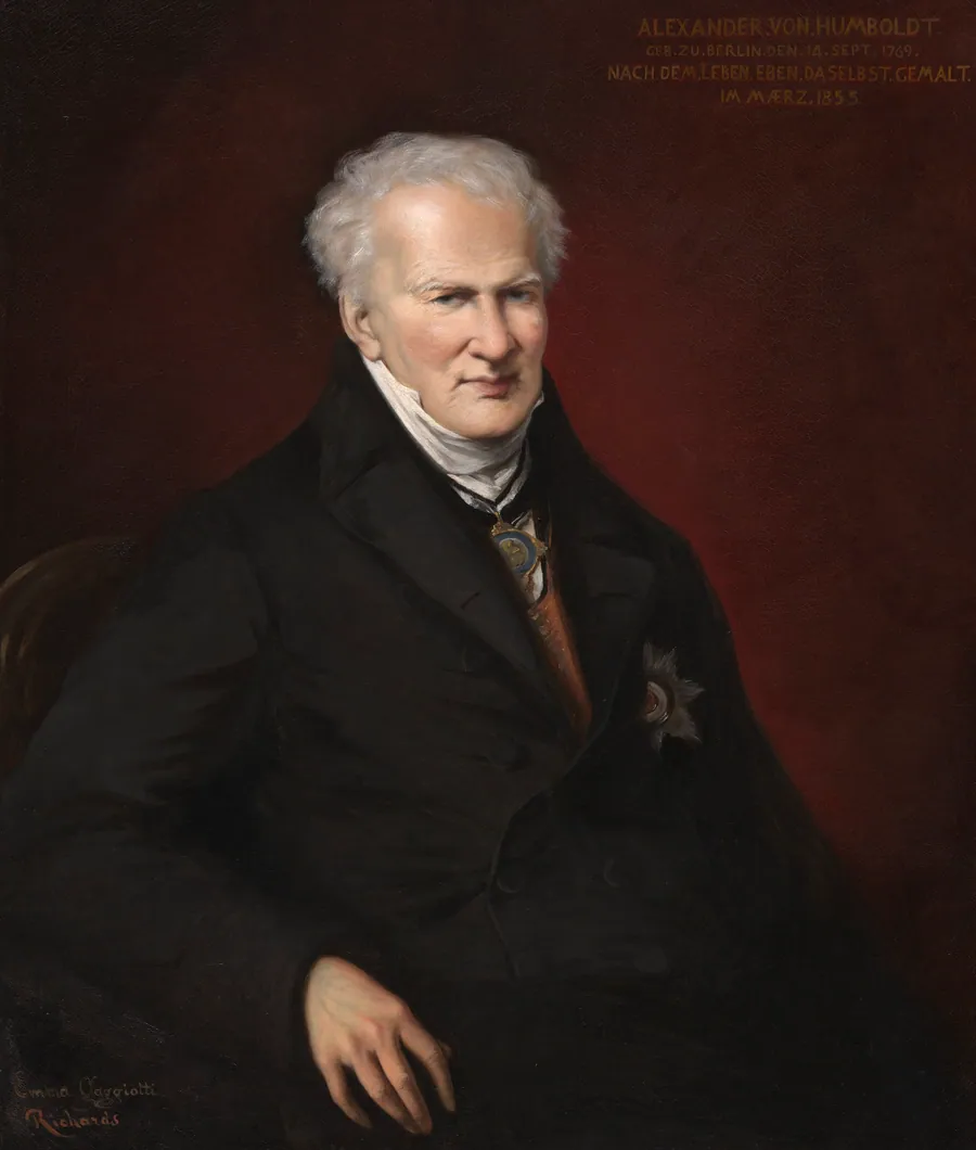 Alexander von Humboldt by Emma Gaggiotti-Richards, 1825 - 1912