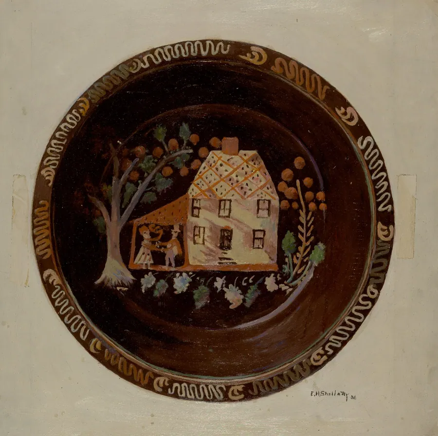 Pa. German Deep Dish by Eugene Shellady