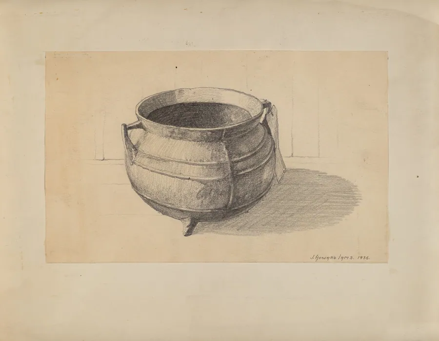 Iron Pot by J. Howard Iams