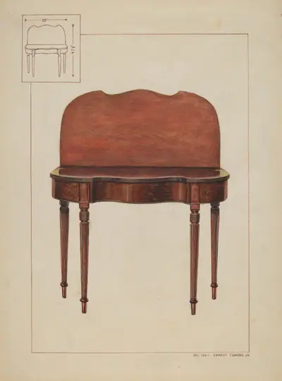 Sheraton Wall Table