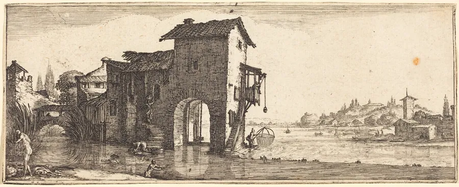 The Watermill by French 17th Century