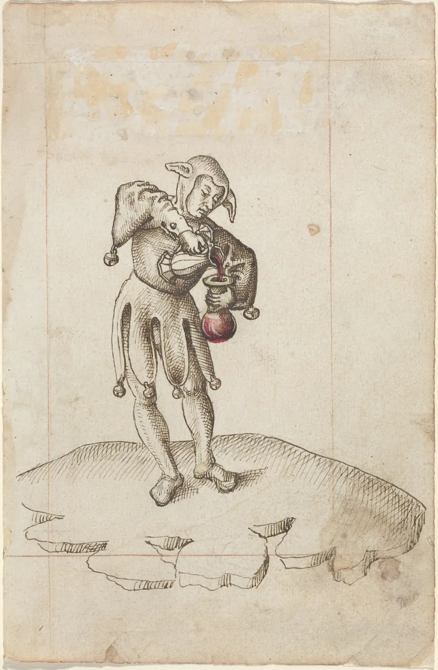 "Do Not Put Food in a Chamber Pot" [fol. 24 recto] by French early 16th Century