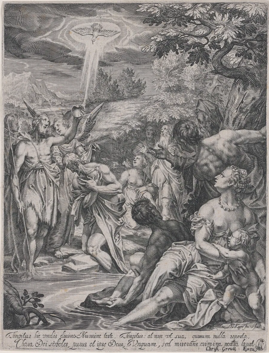 The Baptism of Christ by Johann Matthias Kager