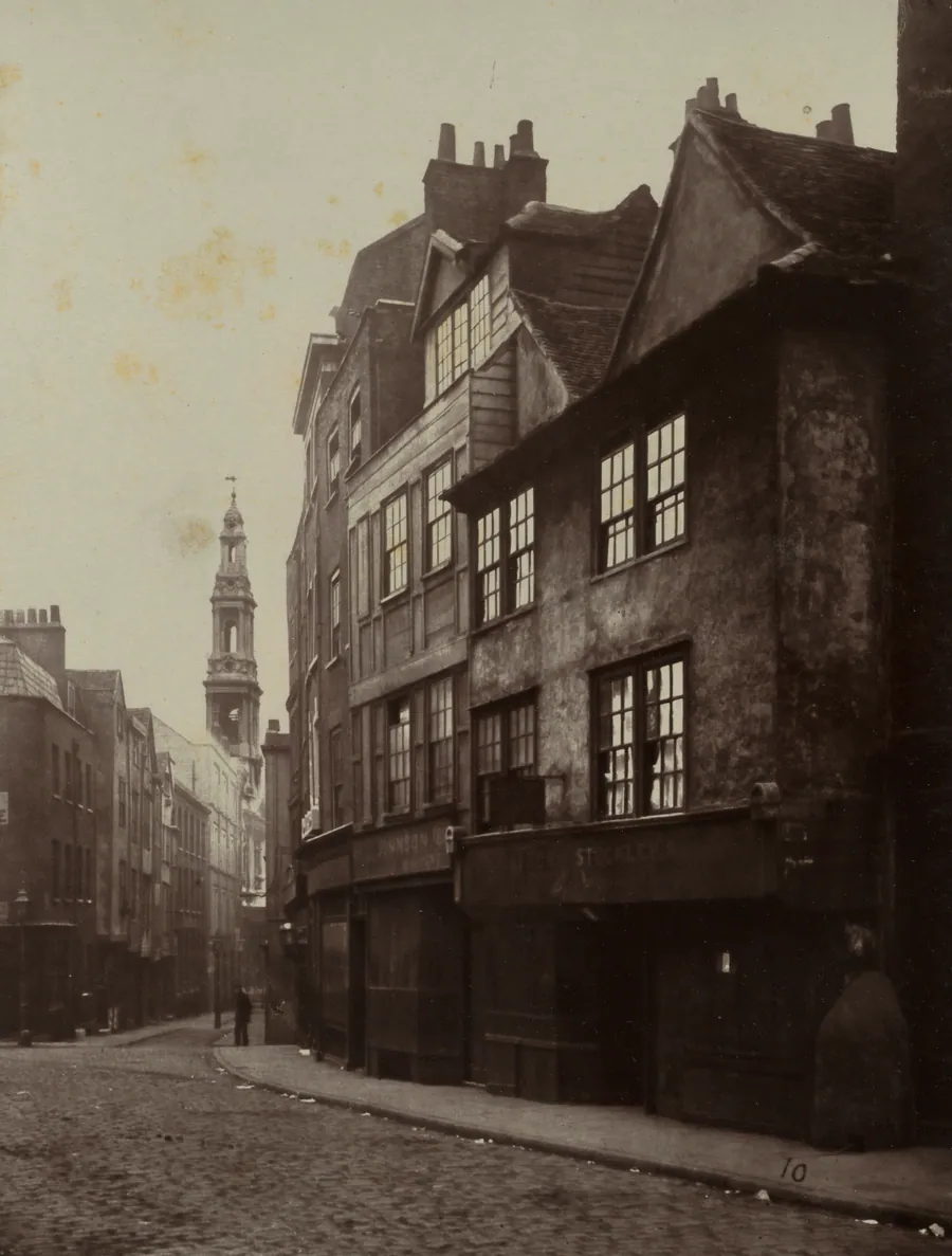 Drury Lane Looking towards St. Mary-le-Strand by Alfred H. Bool