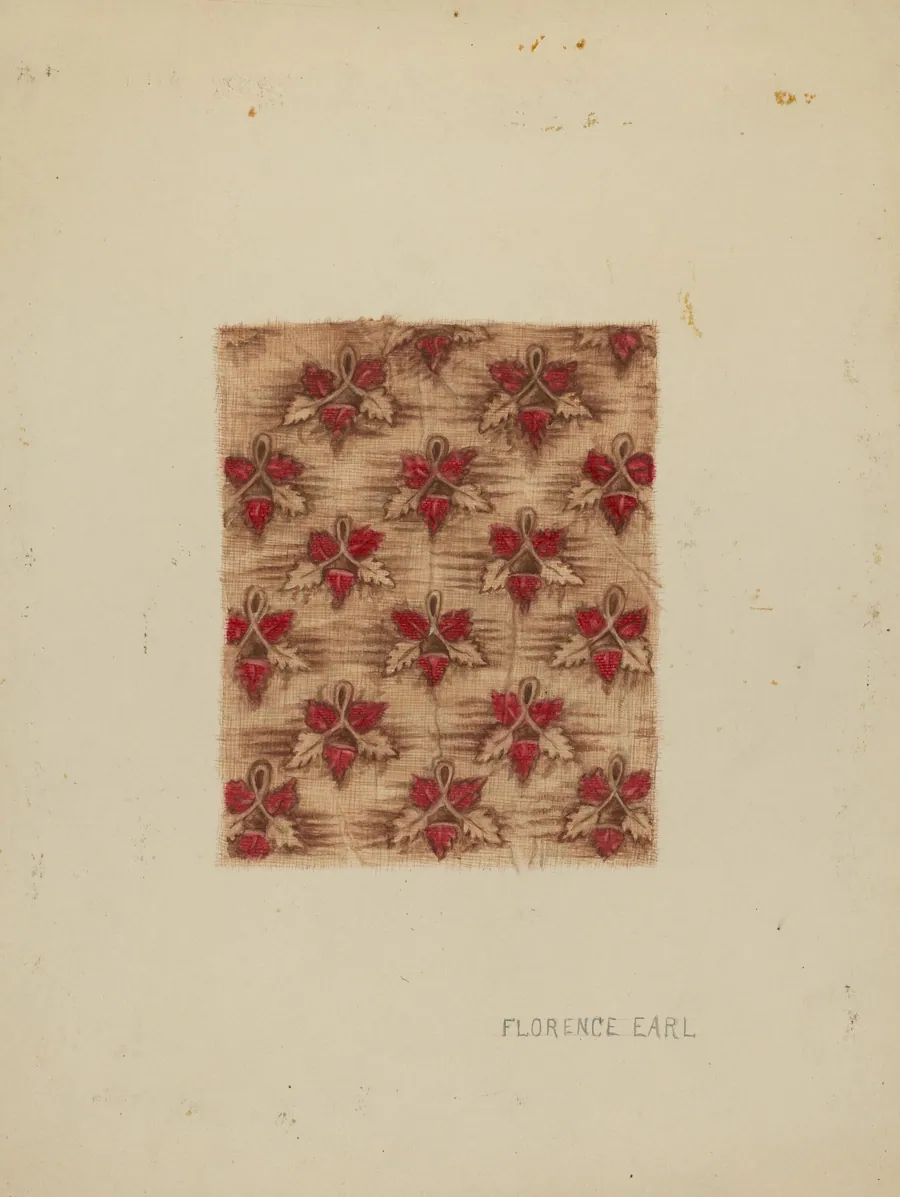 Lining of Baby's Hood by Florence Earl