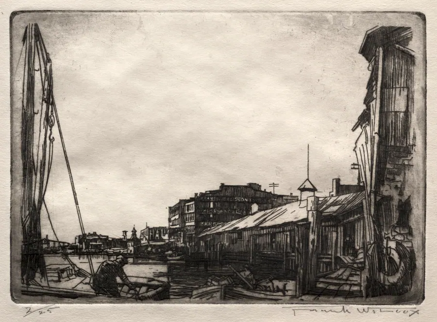 Waterfront by Frank Wilcox