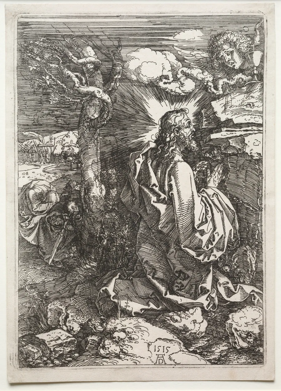 Christ on the Mount of Olives by Albrecht Dürer