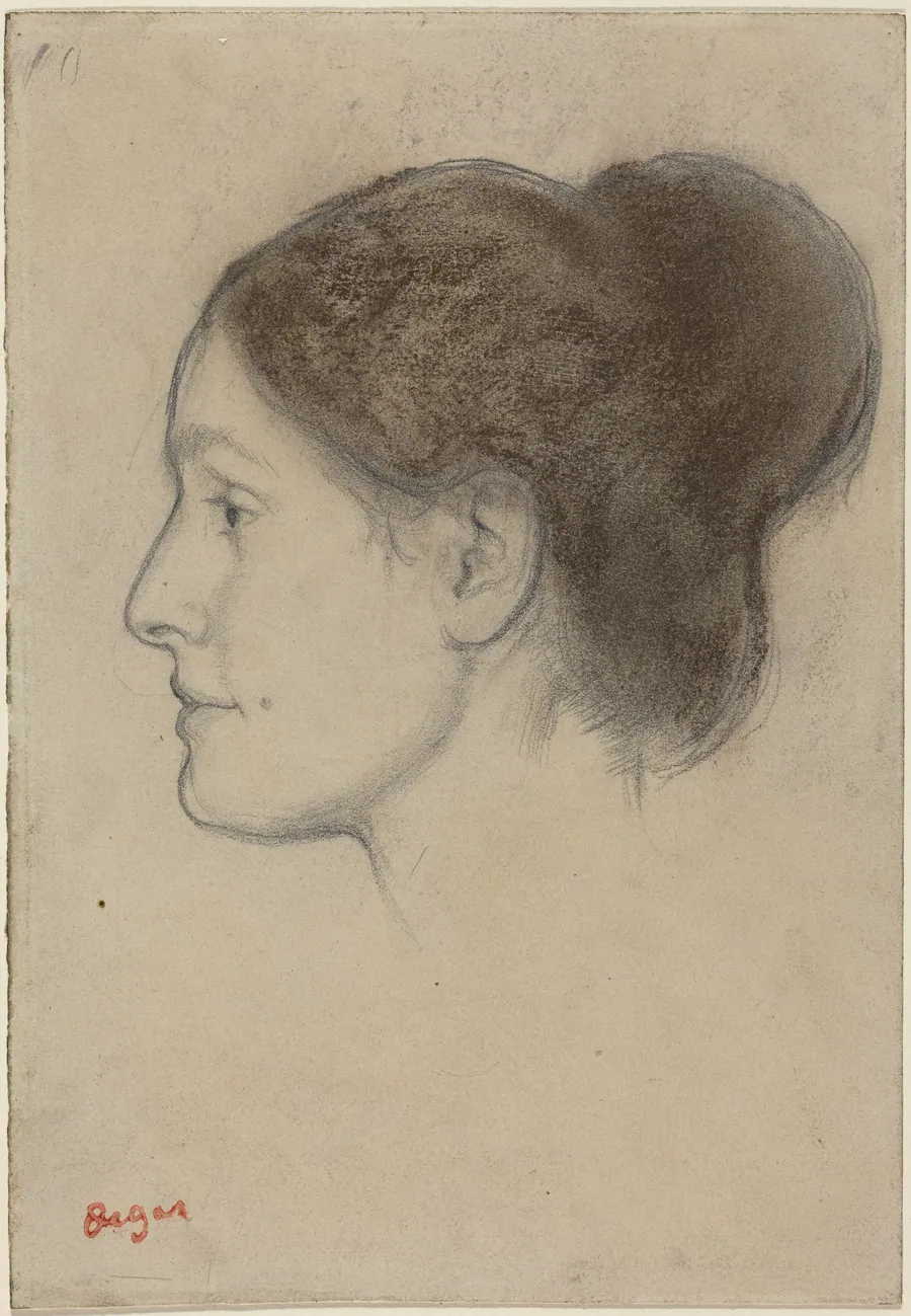 Hortense Valpinçon by Edgar Degas