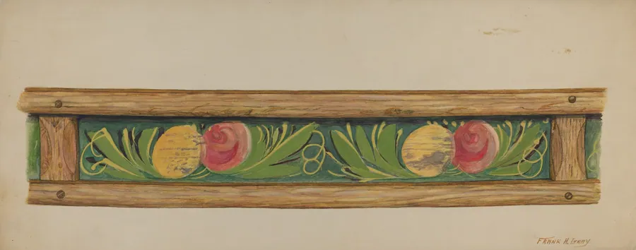 Painted Panel by Frank Gray