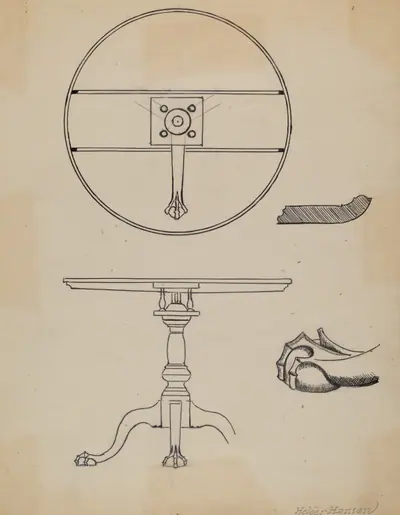 Tilt-top Table