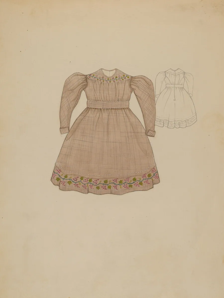 Child's Dress by Dorothy Gernon