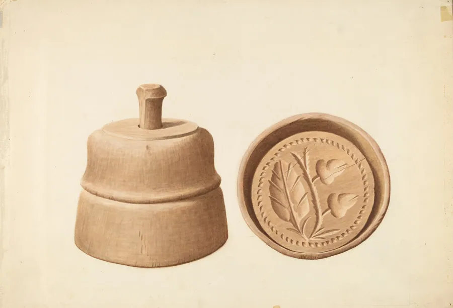 Butter Mold by Wilford H. Shurtliff
