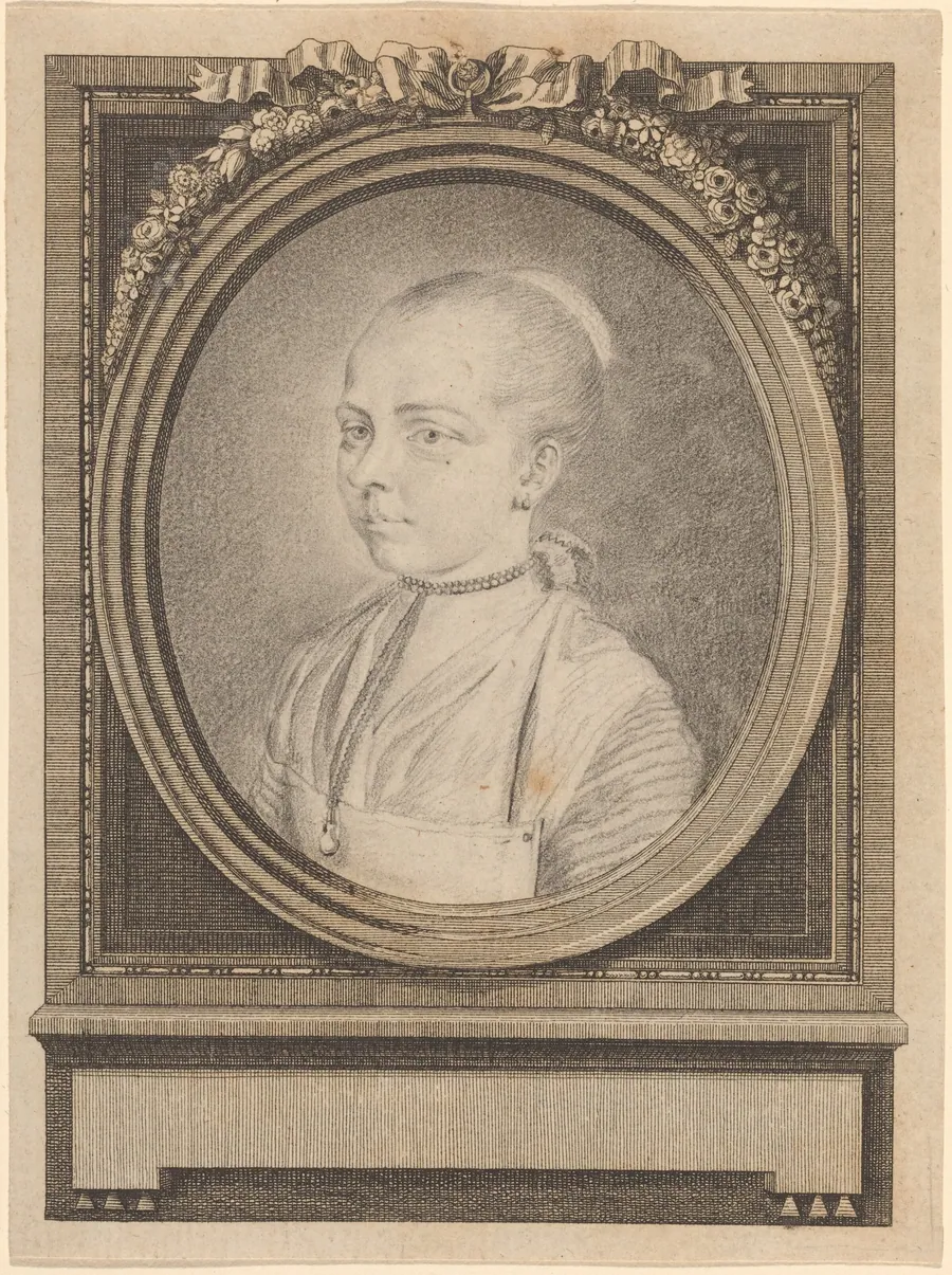 Portrait of a Girl by Adrian Zingg