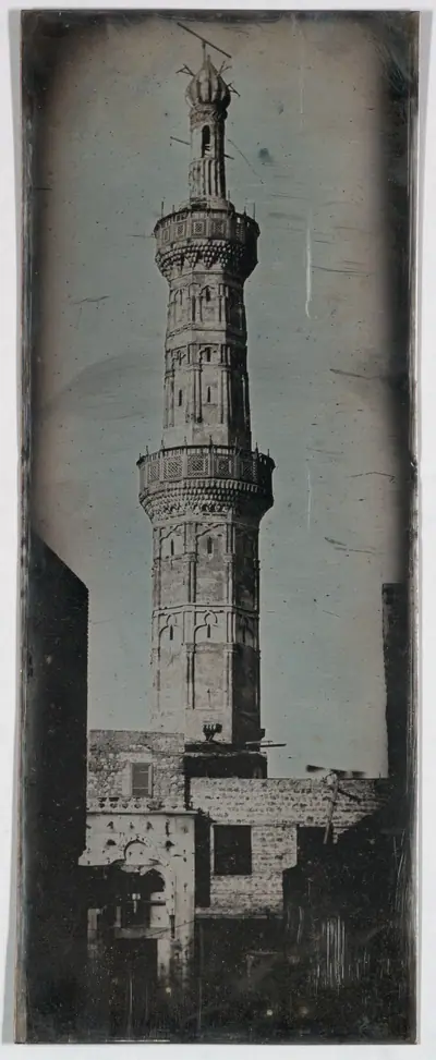 Grand Minaret, Alexandria (73. Alexandrie. 1842. Grand Minaret.?)
