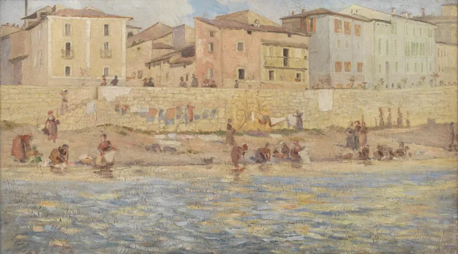 Lirifloden ved Sora by Theodor Philipsen