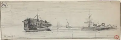 Shipping in the Port of London [recto]