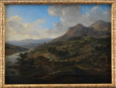 Vinhøst ved Rhinen