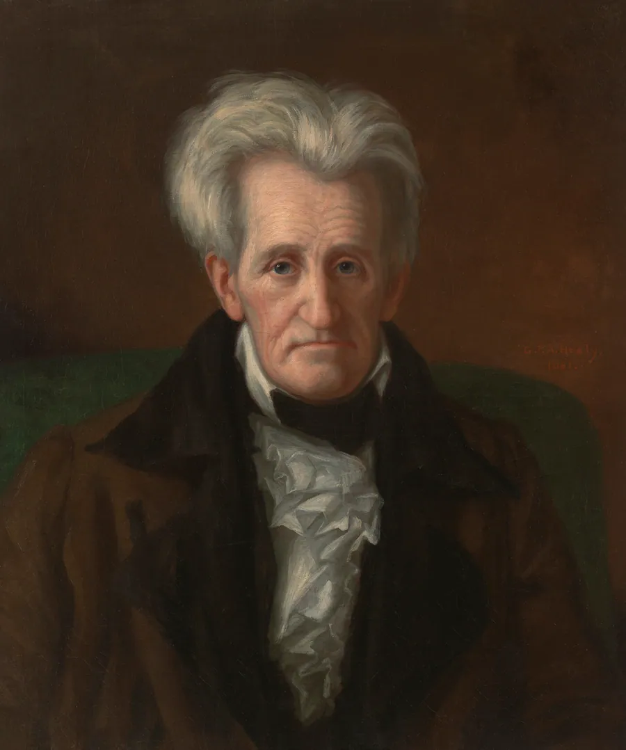 Andrew Jackson by George Peter Alexander Healy, 15 Jul 1813 - 24 Jun 1894