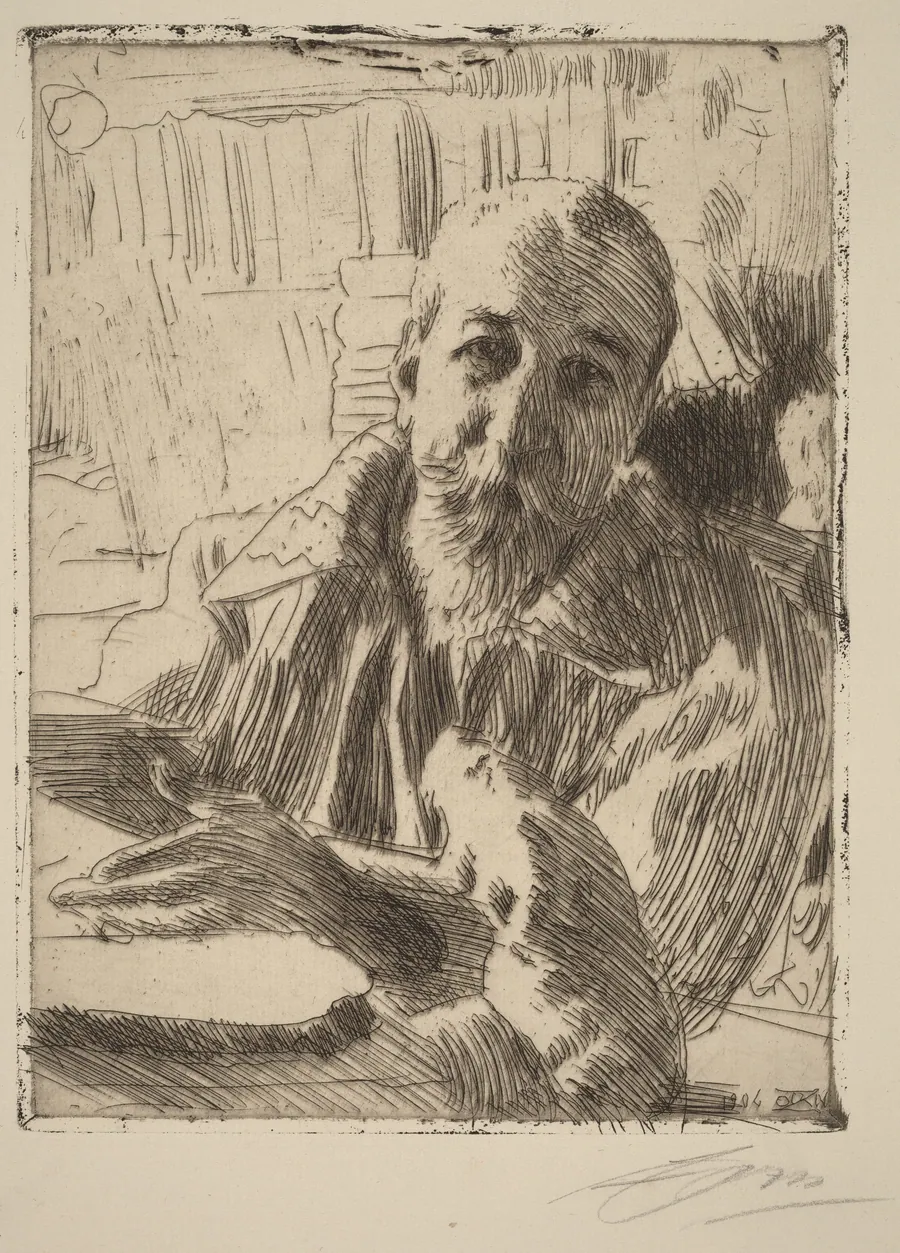 Anatole France by Anders Zorn