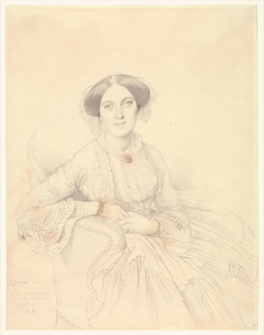 Madame Félix Gallois by Jean Auguste Dominique Ingres