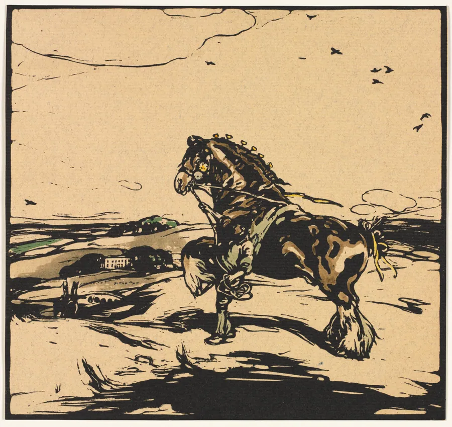 The Shire Horse by William Nicholson
