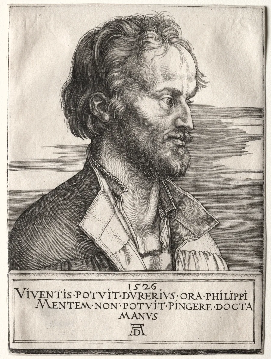 Philipp of Melanchthon by Albrecht Dürer