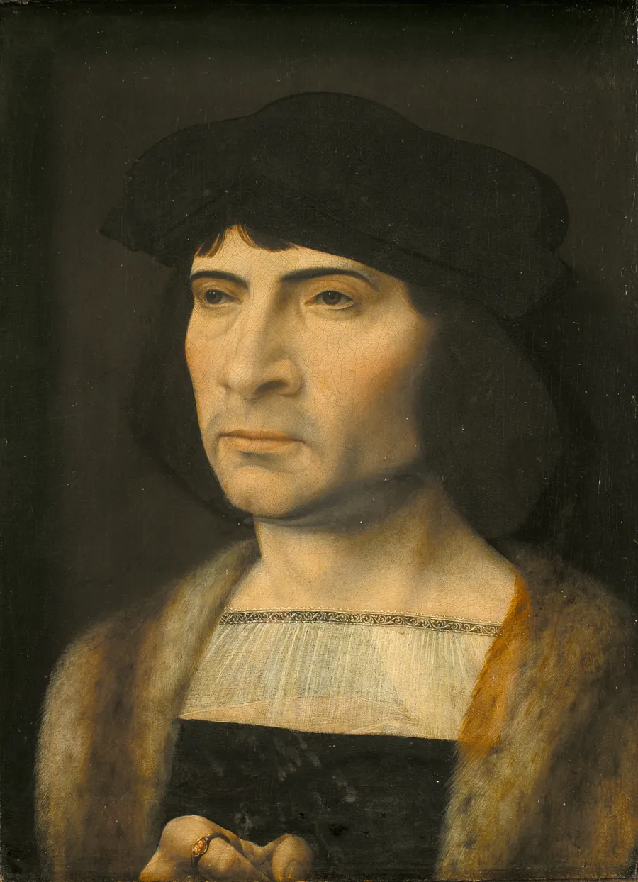 Mandsportræt by Jan Gossaert