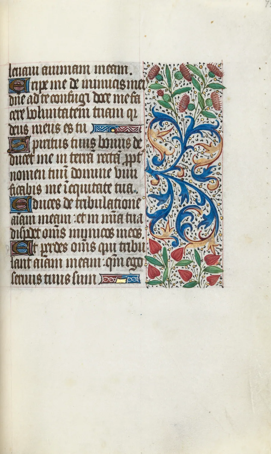Book of Hours (Use of Rouen): fol. 92r by Master of the Geneva Latini