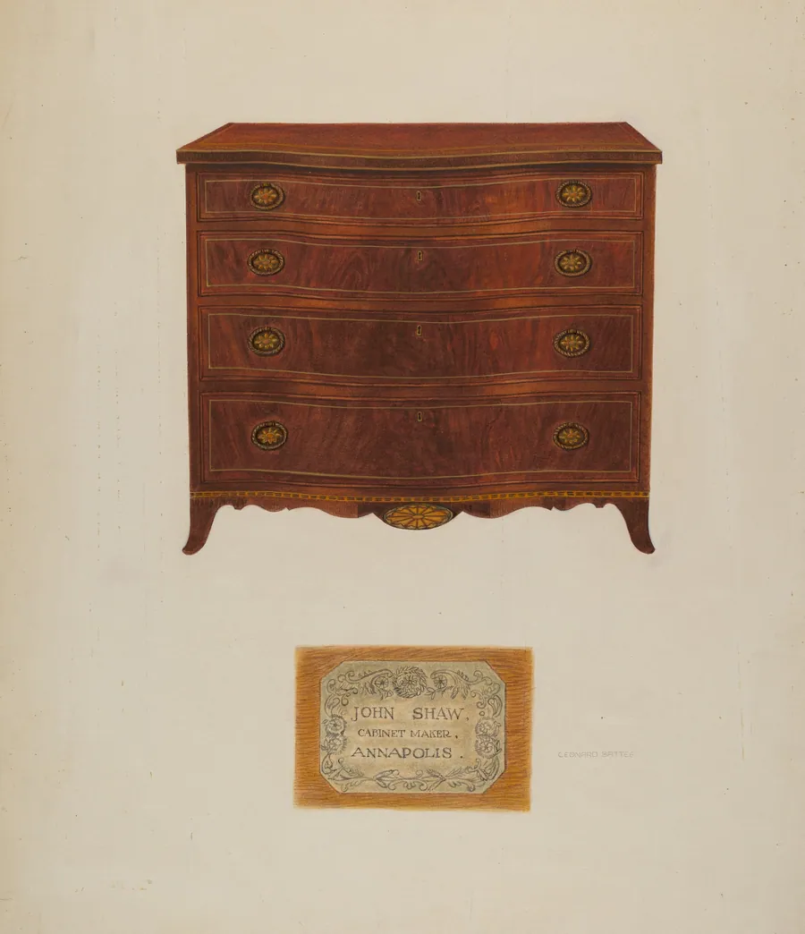 Chest of Drawers by Leonard Battee